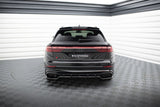 Maxton Design Central Rear Splitter (With Vertical Bars) Audi SQ8 / Q8 S-Line Mk1 Facelift by Maxton Design AU-Q8-1F-SLINE-RD1G+RD2G