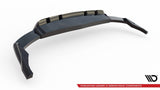 Maxton Design Central Rear Splitter (With Vertical Bars) Audi SQ8 / Q8 S-Line Mk1 Facelift by Maxton Design AU-Q8-1F-SLINE-RD1G+RD2G