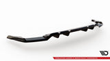 Maxton Design Central Rear Splitter (With Vertical Bars) Audi SQ8 / Q8 S-Line Mk1 Facelift by Maxton Design AU-Q8-1F-SLINE-RD1G+RD2G