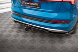 Maxton Design Central Rear Splitter (With Vertical Bars) Audi E-Tron by Maxton Design AU-ETRON-1-RD1G+RD2G