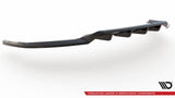 Maxton Design Central Rear Splitter (With Vertical Bars) Audi E-Tron by Maxton Design AU-ETRON-1-RD1G+RD2G