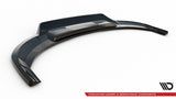 Maxton Design Central Rear Splitter (With Vertical Bars) Audi E-Tron by Maxton Design AU-ETRON-1-RD1G+RD2G