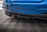 Maxton Design Central Rear Splitter (With Vertical Bars) BMW 2 M-Pack F22 by Maxton Design BM-2-22-MPACK-RD1G+RD2G
