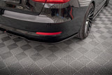 Maxton Design Central Rear Splitter (With Vertical Bars) BMW 3 GT F34 by Maxton Design BM-3-34-GT-RSD1G+RD1G