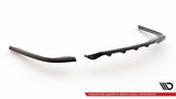Maxton Design Central Rear Splitter (With Vertical Bars) BMW 3 GT F34 by Maxton Design BM-3-34-GT-RSD1G+RD1G
