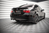 Maxton Design Central Rear Splitter (With Vertical Bars) BMW 3 Sedan E90 by Maxton Design BM-3-90-RSD1G+RD1G