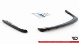 Maxton Design Central Rear Splitter (With Vertical Bars) BMW 3 Sedan E90 by Maxton Design BM-3-90-RSD1G+RD1G