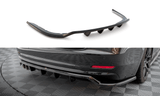 Maxton Design Central Rear Splitter (With Vertical Bars) BMW 4 Gran Coupe F36 by Maxton Design BM-4-F36-GC-RD1G+RD2G