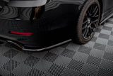 Maxton Design Central Rear Splitter (With Vertical Bars) BMW 4 Gran Coupe F36 by Maxton Design BM-4-F36-GC-RD1G+RD2G