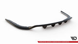 Maxton Design Central Rear Splitter (With Vertical Bars) BMW 4 Gran Coupe F36 by Maxton Design BM-4-F36-GC-RD1G+RD2G