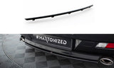 Maxton Design Central Rear Splitter (With Vertical Bars) BMW 6 Coupe / Cabrio E63 / E64 by Maxton Design BM-6-63-RD1G+RD2G
