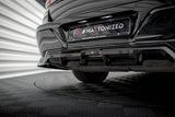Maxton Design Central Rear Splitter (With Vertical Bars) BMW 7 M-Pack G70 by Maxton Design BM-7-G70-MPACK-RD1G+RD2G
