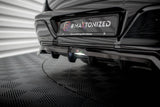 Maxton Design Central Rear Splitter (With Vertical Bars) BMW 7 M-Pack G70 by Maxton Design BM-7-G70-MPACK-RD1G+RD2G