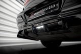 Maxton Design Central Rear Splitter (With Vertical Bars) BMW 7 M-Pack G70 by Maxton Design BM-7-G70-MPACK-RD1G+RD2G