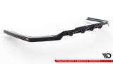 Maxton Design Central Rear Splitter (With Vertical Bars) BMW 7 M-Pack G70 by Maxton Design BM-7-G70-MPACK-RD1G+RD2G