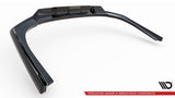 Maxton Design Central Rear Splitter (With Vertical Bars) BMW 7 M-Pack G70 by Maxton Design BM-7-G70-MPACK-RD1G+RD2G