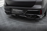 Maxton Design Central Rear Splitter (With Vertical Bars) BMW M760E G70 by Maxton Design BM-7-G70-M760E-RSD1G+RD1G