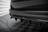 Maxton Design Central Rear Splitter (With Vertical Bars) BMW X5 M-Pack G05 by Maxton Design BM-X5-05-MPACK-RD2G+RD3G
