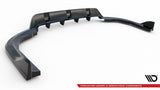 Maxton Design Central Rear Splitter (With Vertical Bars) BMW X5 M-Pack G05 by Maxton Design BM-X5-05-MPACK-RD2G+RD3G