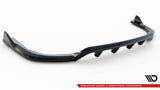 Maxton Design Central Rear Splitter (With Vertical Bars) BMW X5 M-Pack G05 by Maxton Design BM-X5-05-MPACK-RD2G+RD3G