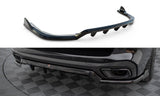 Maxton Design Central Rear Splitter (With Vertical Bars) BMW X5 M-Pack G05 by Maxton Design BM-X5-05-MPACK-RD2G+RD3G