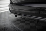 Maxton Design Central Rear Splitter (With Vertical Bars) BMW X7 M-Pack G07 Facelift by Maxton Design BM-X7-07F-MPACK-RD1G+RD2G