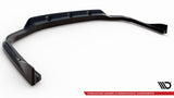 Maxton Design Central Rear Splitter (With Vertical Bars) BMW X7 M-Pack G07 Facelift by Maxton Design BM-X7-07F-MPACK-RD1G+RD2G