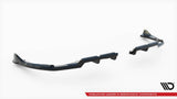 Maxton Design Central Rear Splitter (With Vertical Bars) BMW XM G09 by Maxton Design BM-XM-1-RSD1G+RD1G