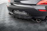 Maxton Design Central Rear Splitter (With Vertical Bars) BMW Z4 M-Pack E89 Facelift by Maxton Design BM-Z4-89F-MPACK-RD1G+RD2G