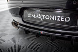 Maxton Design Central Rear Splitter (With Vertical Bars) BMW Z4 M-Pack E89 Facelift by Maxton Design BM-Z4-89F-MPACK-RD1G+RD2G