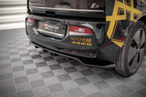 Maxton Design Central Rear Splitter (With Vertical Bars) BMW I3 Mk1 Facelift by Maxton Design BM-I3-1-RD1G+RD2G