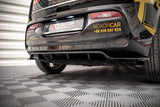 Maxton Design Central Rear Splitter (With Vertical Bars) BMW I3 Mk1 Facelift by Maxton Design BM-I3-1-RD1G+RD2G