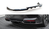 Maxton Design Central Rear Splitter (With Vertical Bars) BMW Ix Sport / M60 by Maxton Design BM-IX-1-MPACK-RD1G+RD2G