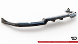 Maxton Design Central Rear Splitter (With Vertical Bars) BMW Ix Sport / M60 by Maxton Design BM-IX-1-MPACK-RD1G+RD2G
