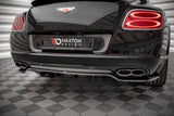 CENTRAL REAR SPLITTER (WITH VERTICAL BARS) BENTLEY CONTINENTAL GT V8 S MK2 by BENTLEY BE-CO-GT-1F-RD1G+RD2G