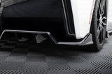Central Rear Splitter (with vertical bars) Chevrolet Corvette C7 by CHEVROLET CH-CO-C7-RD3G+RD2G
