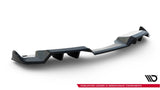 Central Rear Splitter (with vertical bars) Chevrolet Corvette C7 by CHEVROLET CH-CO-C7-RD3G+RD2G