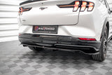 CENTRAL REAR SPLITTER (WITH VERTICAL BARS) FORD MUSTANG MACH-E MK1 by FORD FO-MU-MACHE-1-RD1G+RD2G