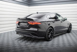 CENTRAL REAR SPLITTER (WITH VERTICAL BARS) JAGUAR XE X760 FACELIFT by JAGUAR JA-XE-1F-RSD1G+RD1G