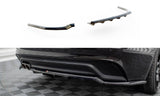 CENTRAL REAR SPLITTER (WITH VERTICAL BARS) JAGUAR XE X760 FACELIFT by JAGUAR JA-XE-1F-RSD1G+RD1G