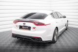 CENTRAL REAR SPLITTER (WITH VERTICAL BARS) KIA STINGER GT-LINE MK1 by KIA KI-ST-1-GTLINE-RD1G+RD2G