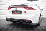 CENTRAL REAR SPLITTER (WITH VERTICAL BARS) KIA STINGER GT-LINE MK1 by KIA KI-ST-1-GTLINE-RD1G+RD2G