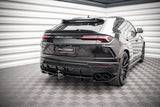 CENTRAL REAR SPLITTER (WITH VERTICAL BARS) LAMBORGHINI URUS MK1 by LAMBORGHINI LA-UR-1-RD1G+RD1RG+RD2G