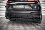 CENTRAL REAR SPLITTER (WITH VERTICAL BARS) LAMBORGHINI URUS MK1 by LAMBORGHINI LA-UR-1-RD1G+RD1RG+RD2G