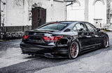 CENTRAL REAR SPLITTER (WITH VERTICAL BARS) LEUXS LS MK4 FACELIFT by LEXUS LE-LS-4F-RD1G+RD2G