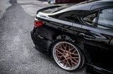 Maxton Design Central Rear Splitter (With Vertical Bars) Leuxs Ls Mk4 Facelift by Maxton Design LE-LS-4F-RD1G+RD2G