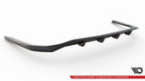Maxton Design Central Rear Splitter (With Vertical Bars) Lexus Es F Sport (Hybrid) Mk7 by Maxton Design LE-ES-7-FSPORT-RD1G+RD2G