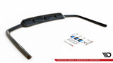 Maxton Design Central Rear Splitter (With Vertical Bars) Lexus Gs F Sport Hybrid Mk4 (L10) by Maxton Design LE-GS-4-FSPORT-H-RD1G+RD2G