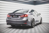 CENTRAL REAR SPLITTER (WITH VERTICAL BARS) LEXUS GS F SPORT HYBRID MK4 (L10) by LEXUS LE-GS-4-FSPORT-H-RD1G+RD2G