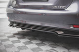 CENTRAL REAR SPLITTER (WITH VERTICAL BARS) LEXUS GS F SPORT HYBRID MK4 (L10) by LEXUS LE-GS-4-FSPORT-H-RD1G+RD2G